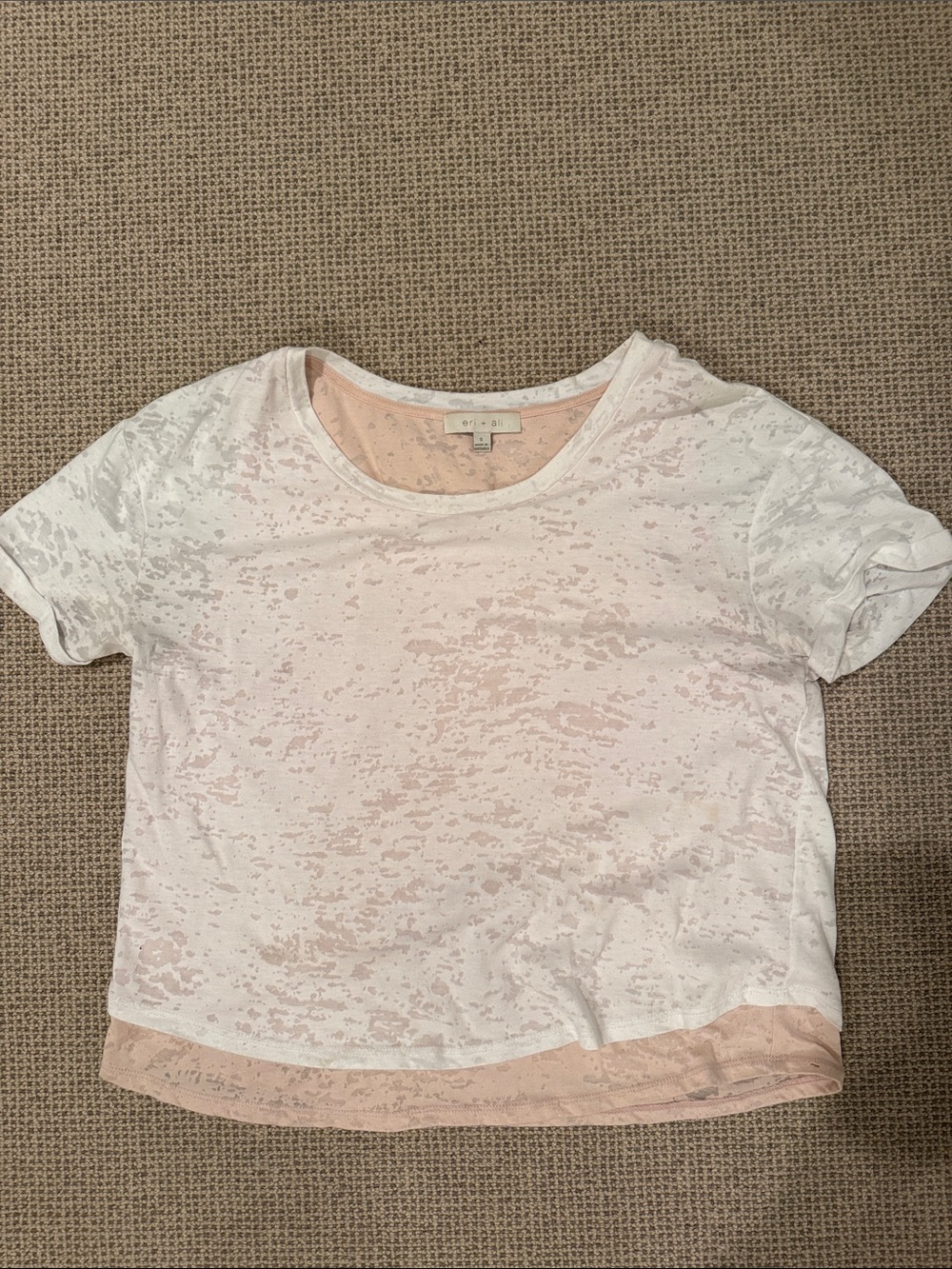 Eri + Ali double layer tee - size S